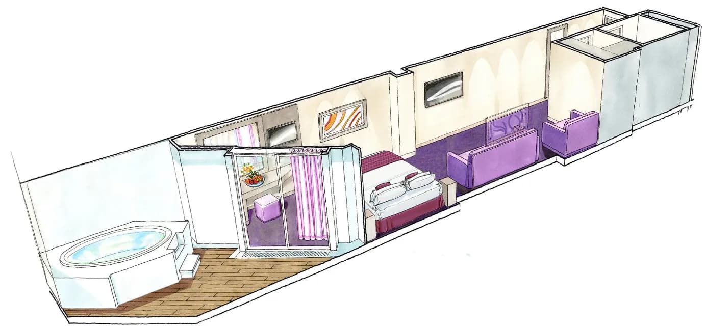 豪華AUREA套房附漩渦浴缸 3