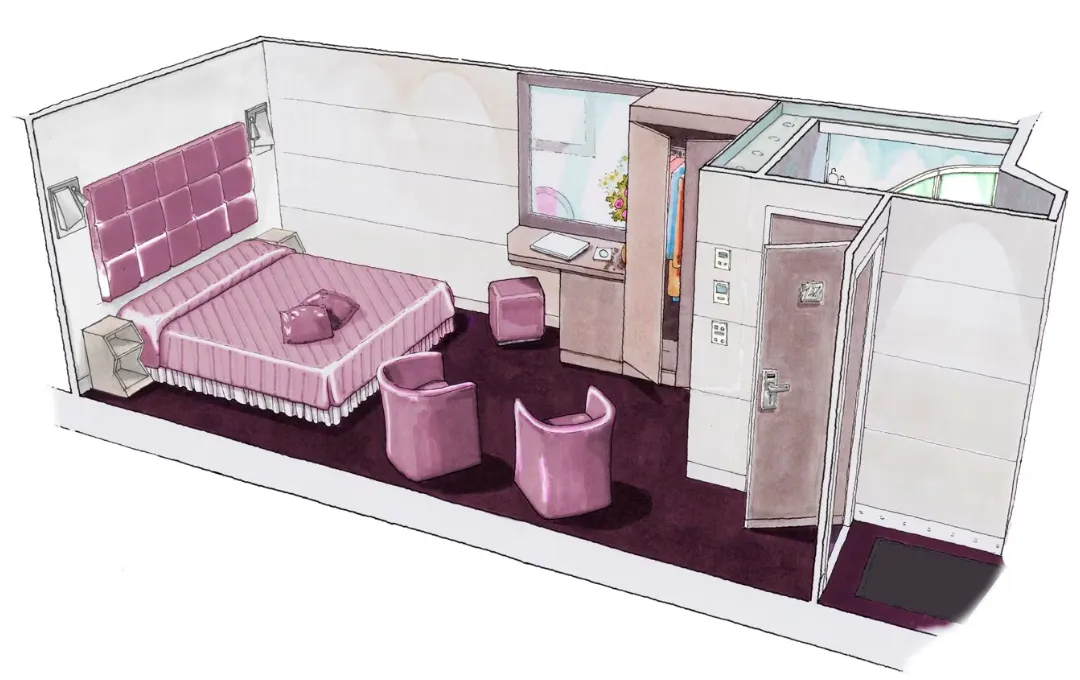 遊艇俱樂部內部套房 3