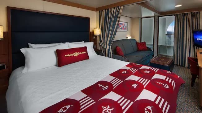 豪華海景客房，配有導航員陽台