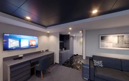 MSC遊艇俱樂部皇家套房，配有漩渦浴缸 11