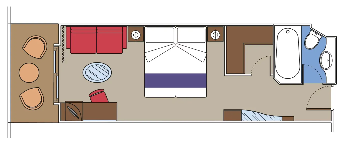 MSC遊艇俱樂部豪華套房 2