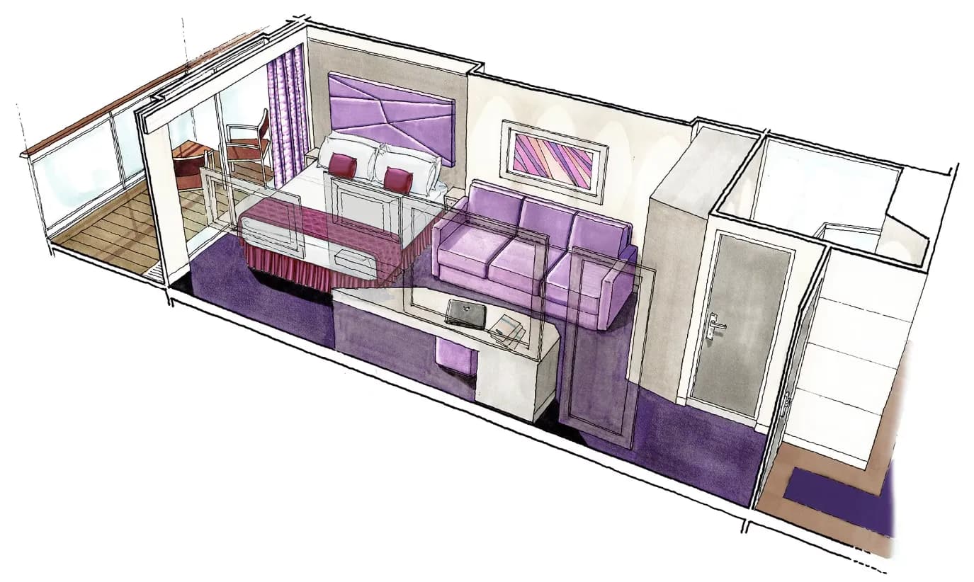 豪華陽台幻想套房 4