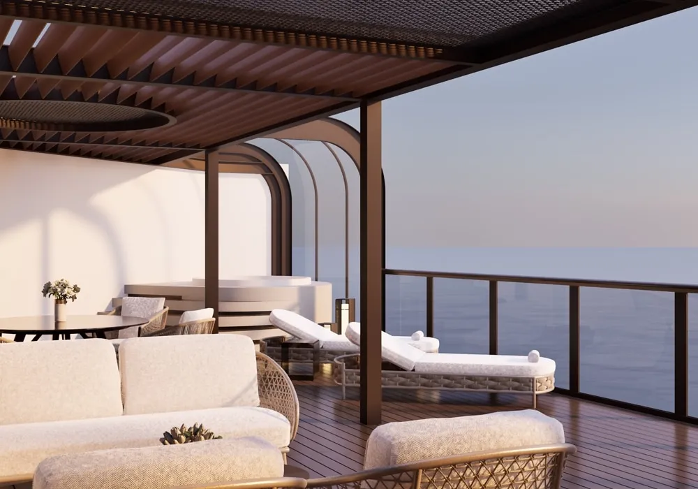 天空景觀露台套房 14