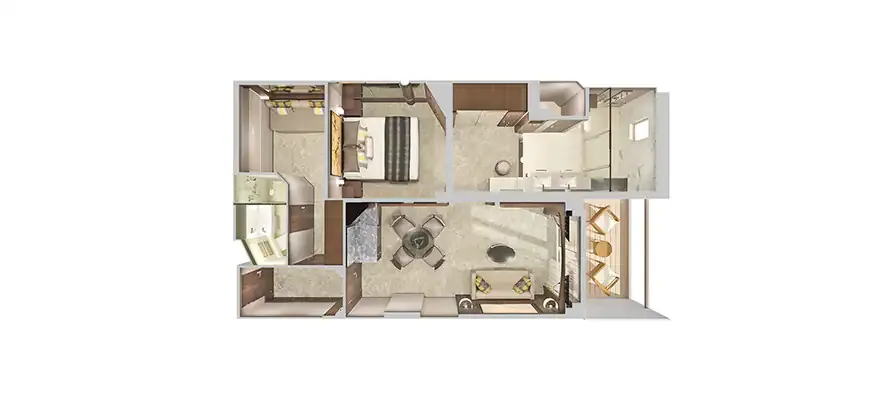 海洋之家兩臥室家庭別墅，配有陽台 7