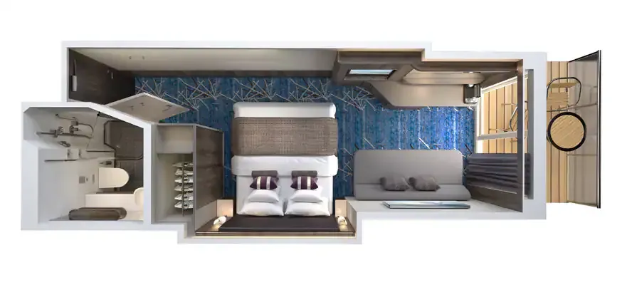 家庭俱樂部陽台套房 2