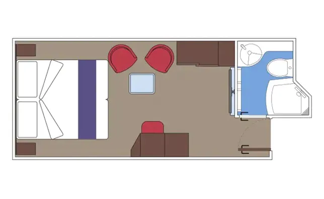 MSC遊艇俱樂部內艙套房 5