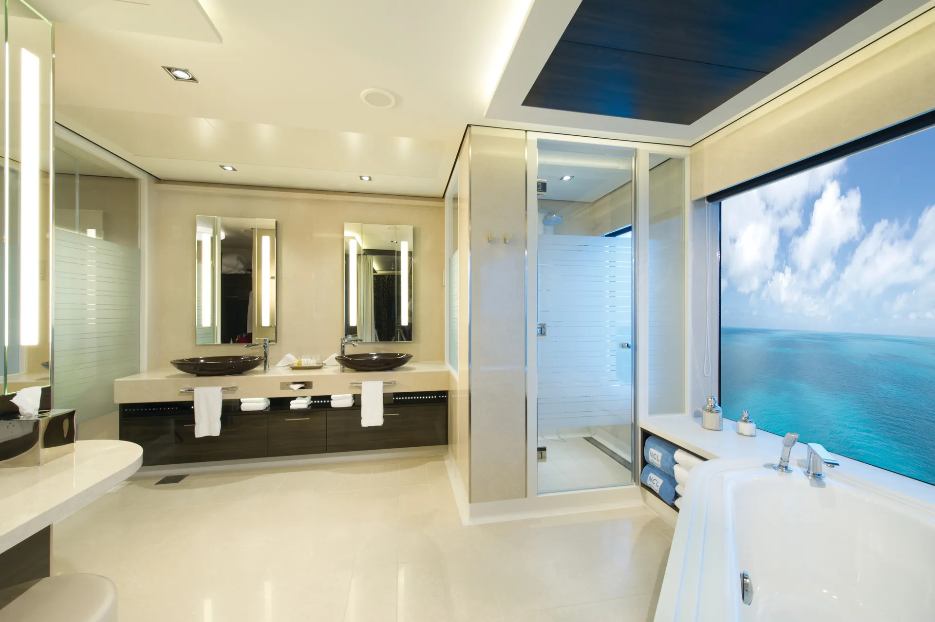 豪華擁有者套房，配有大型陽台 3