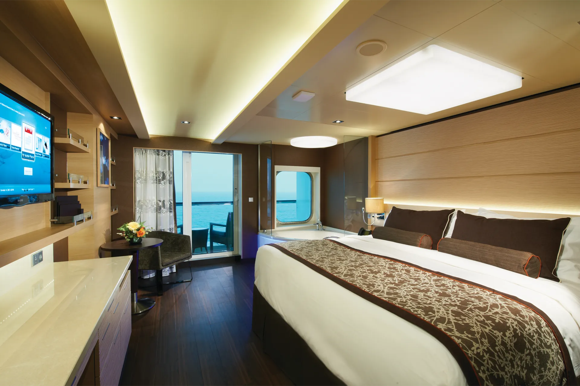 海灣豪華套房附陽台 1