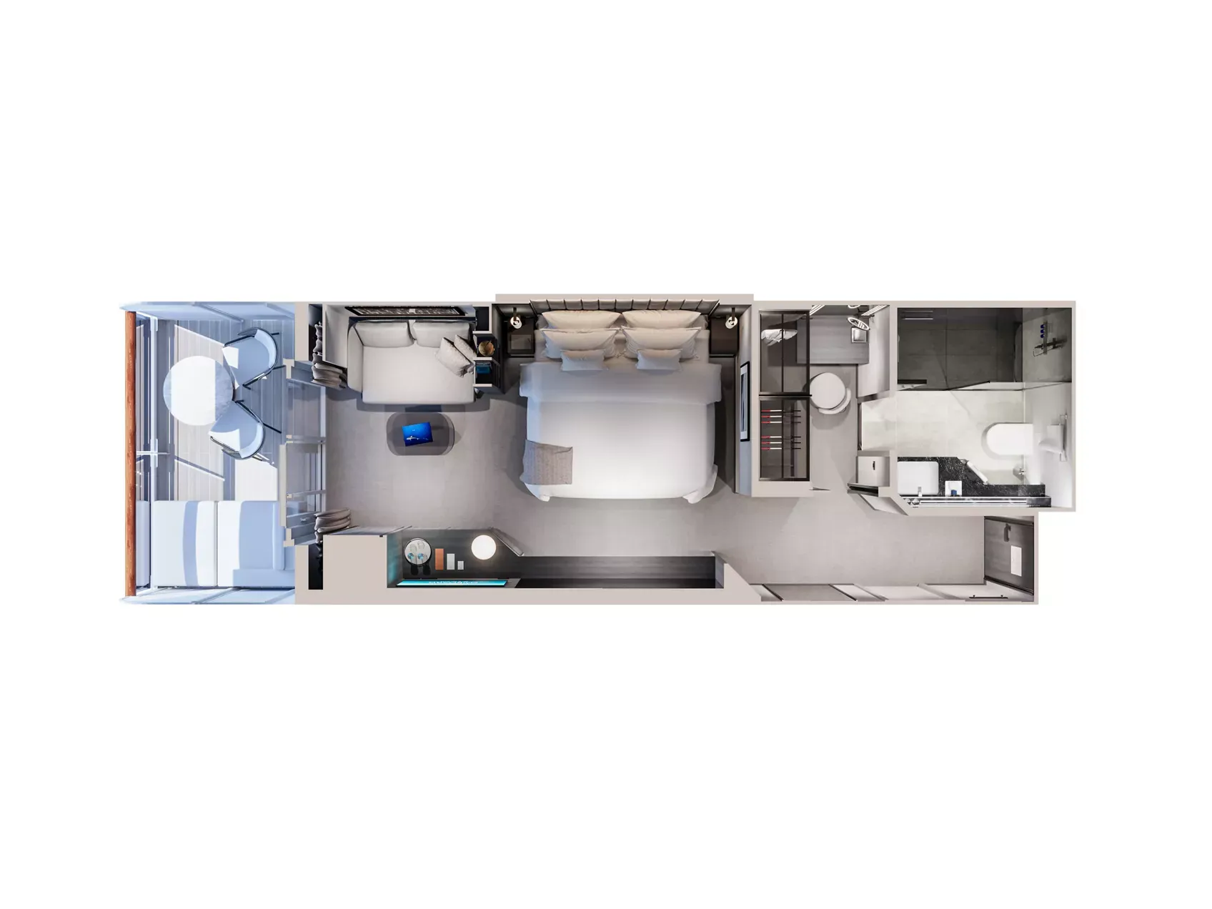 海洋露台套房 25