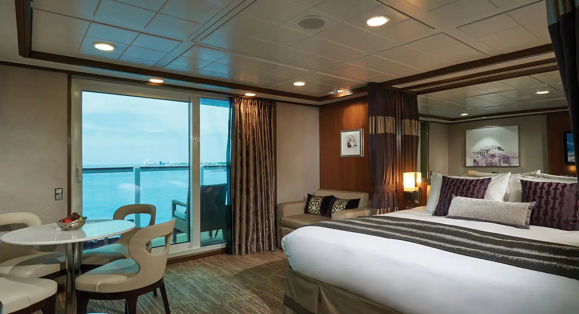 後方豪華頂層套房，配有大型陽台 5