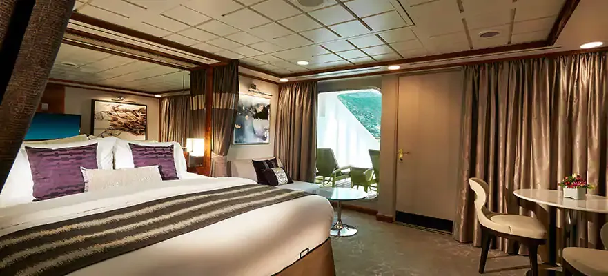 前方豪華頂層套房（大陽台） 3