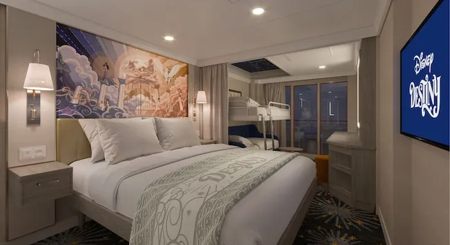 豪華家庭海景艙房帶陽台 2