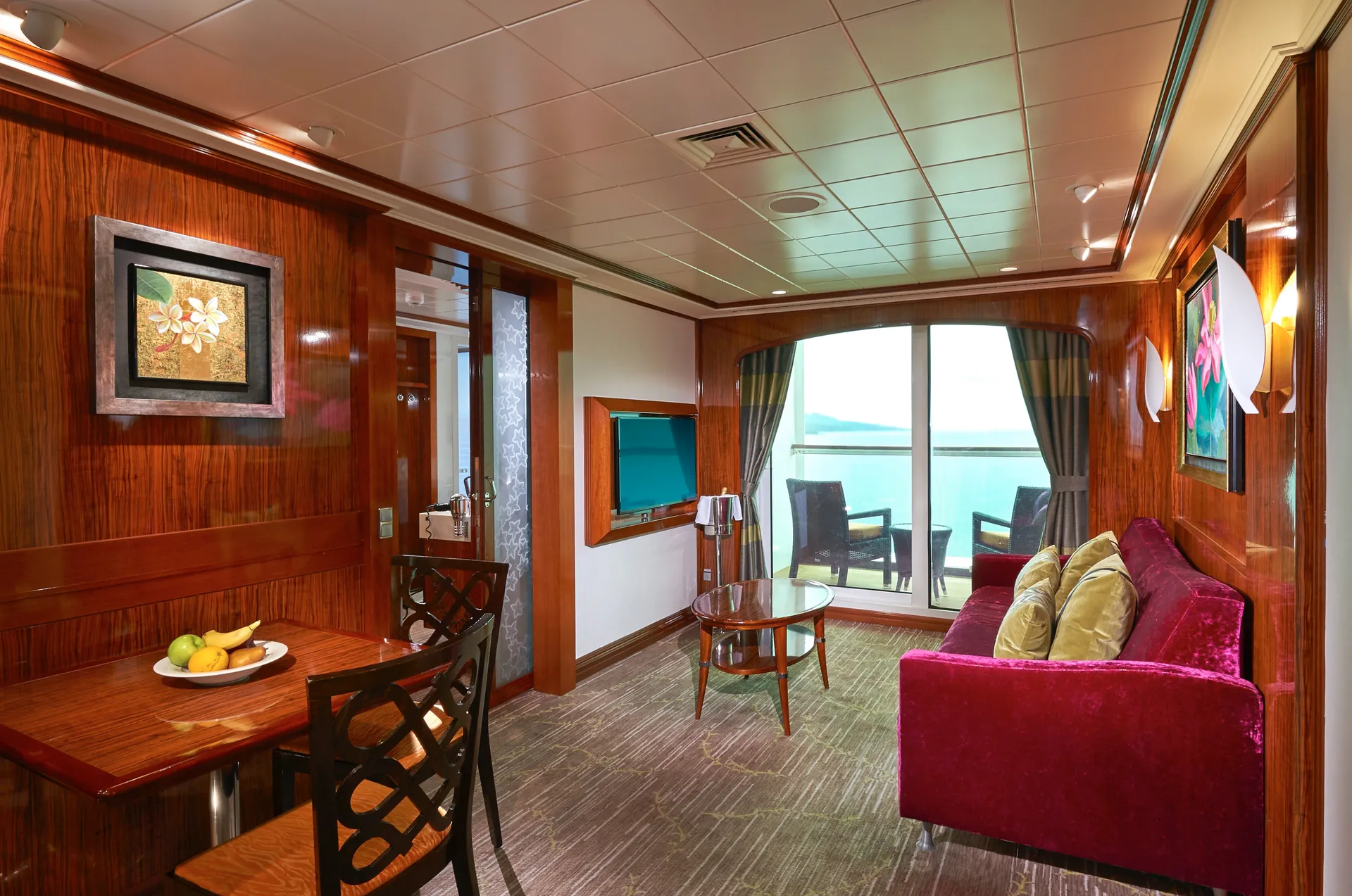 海灣庭院頂層套房（附陽台） 2