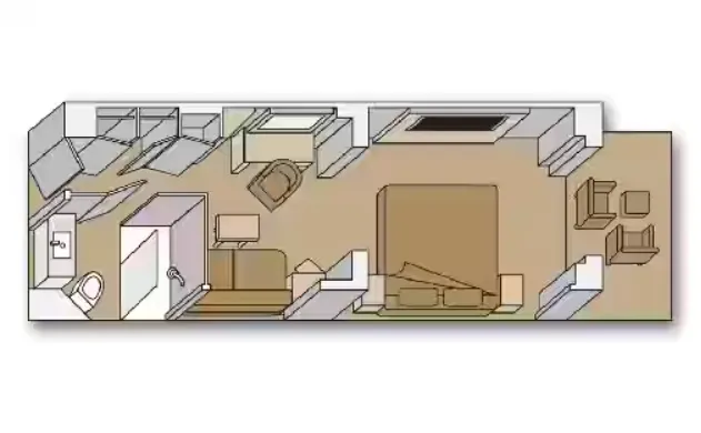 後方景觀 - Vista 套房 2