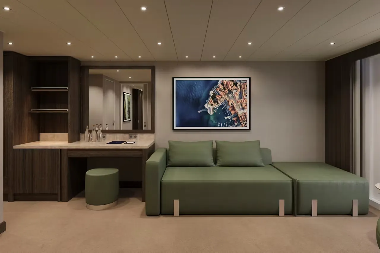 MSC遊艇俱樂部行政及家庭套房，配有陽台 4