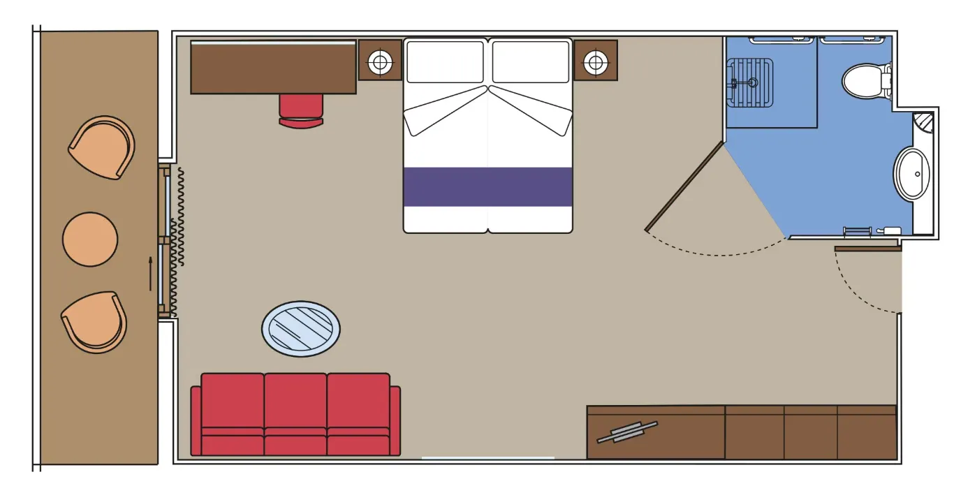 海景密封窗豪華套房 2