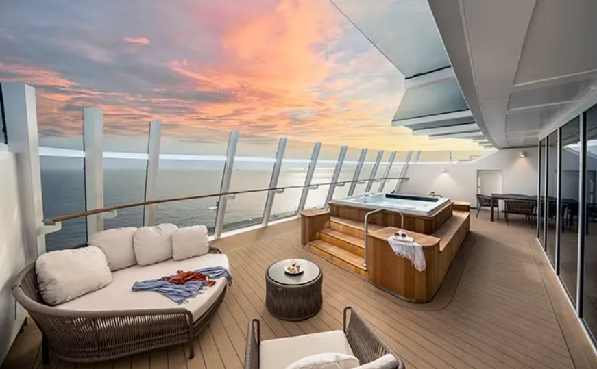 MSC遊艇俱樂部主人套房帶按摩浴缸 8