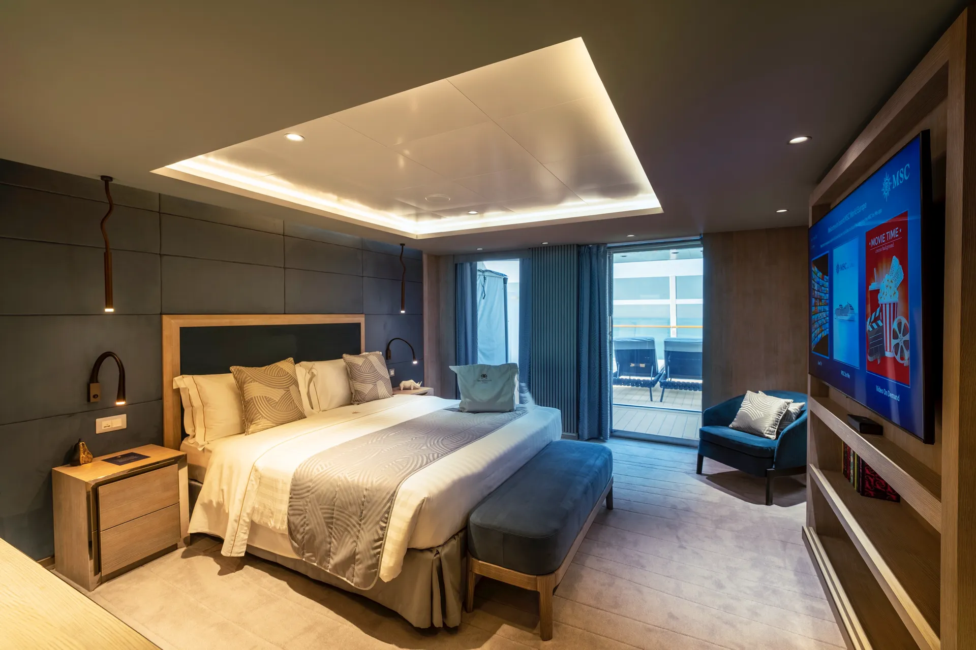 MSC遊艇俱樂部主人套房帶按摩浴缸 1