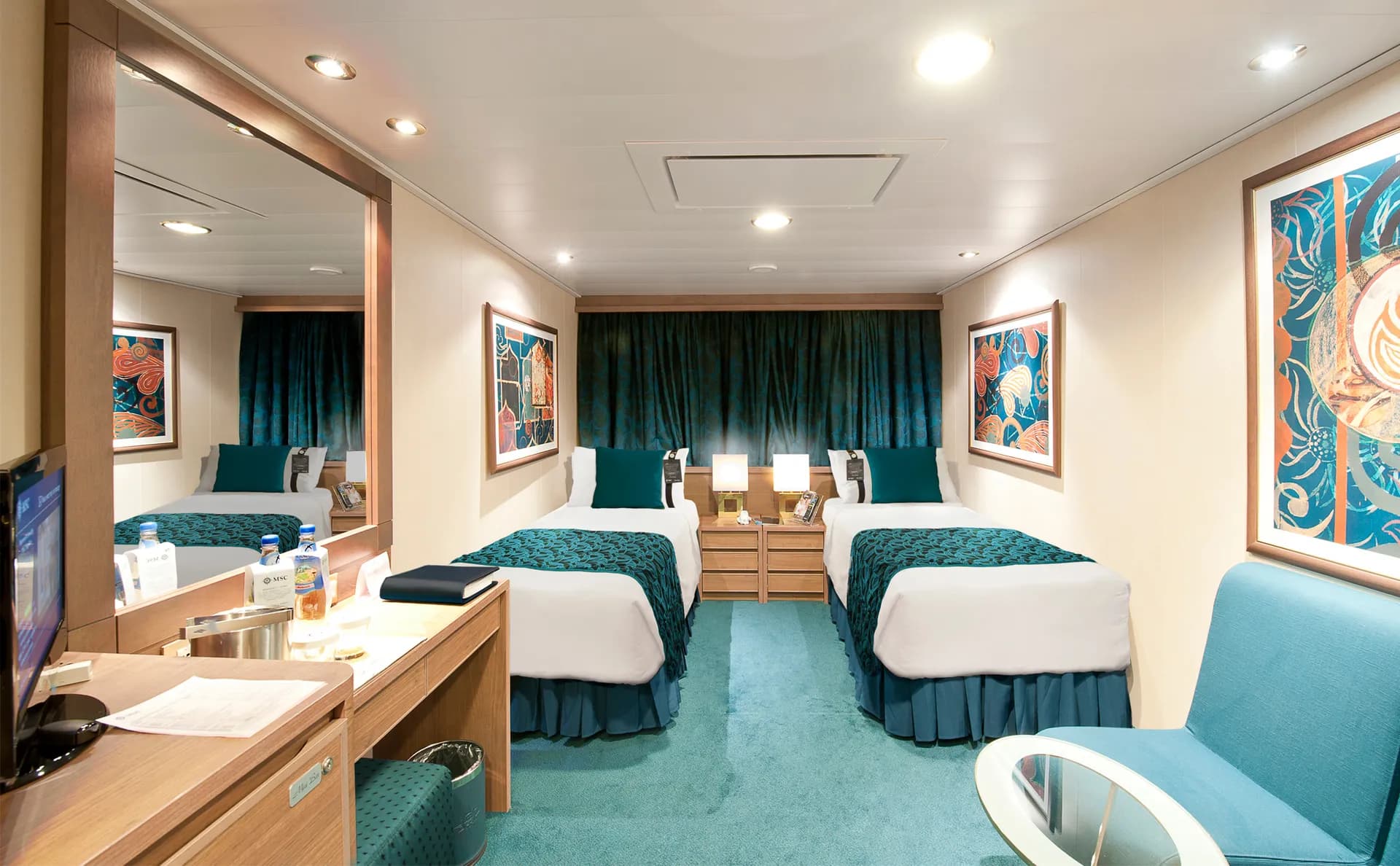 豪華海景客房（受阻擋的視野）FANTASTICA 3