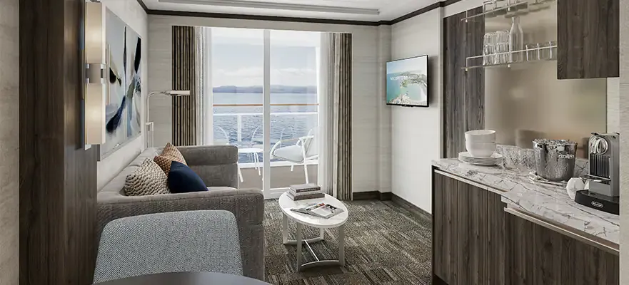 海洋之家兩臥室家庭別墅，配有陽台 4