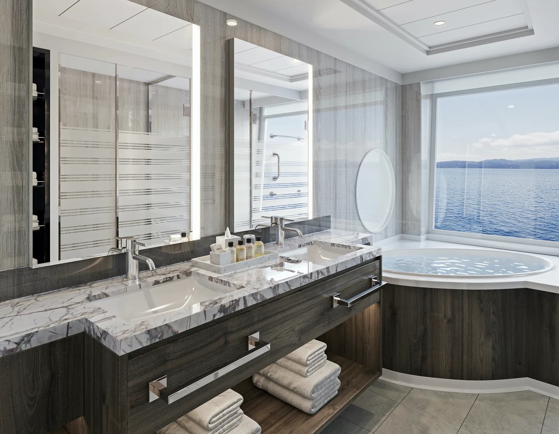 海洋之家兩臥室家庭別墅，配有陽台 1