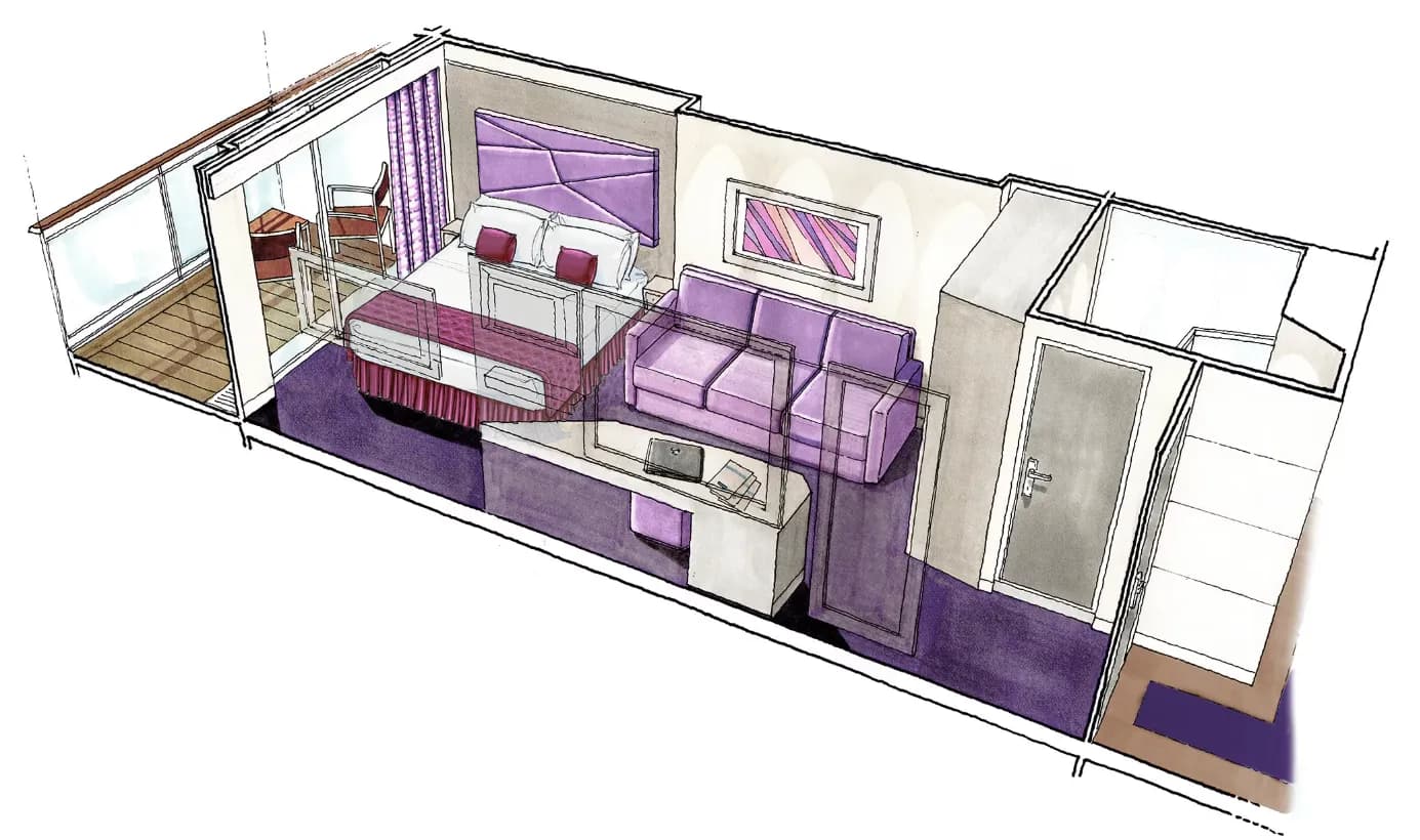 豪華陽台幻想套房 3