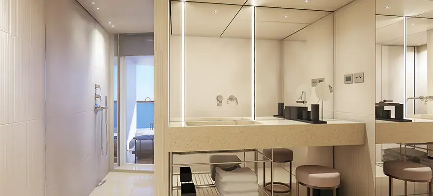 海灣後方陽台豪華套房 4