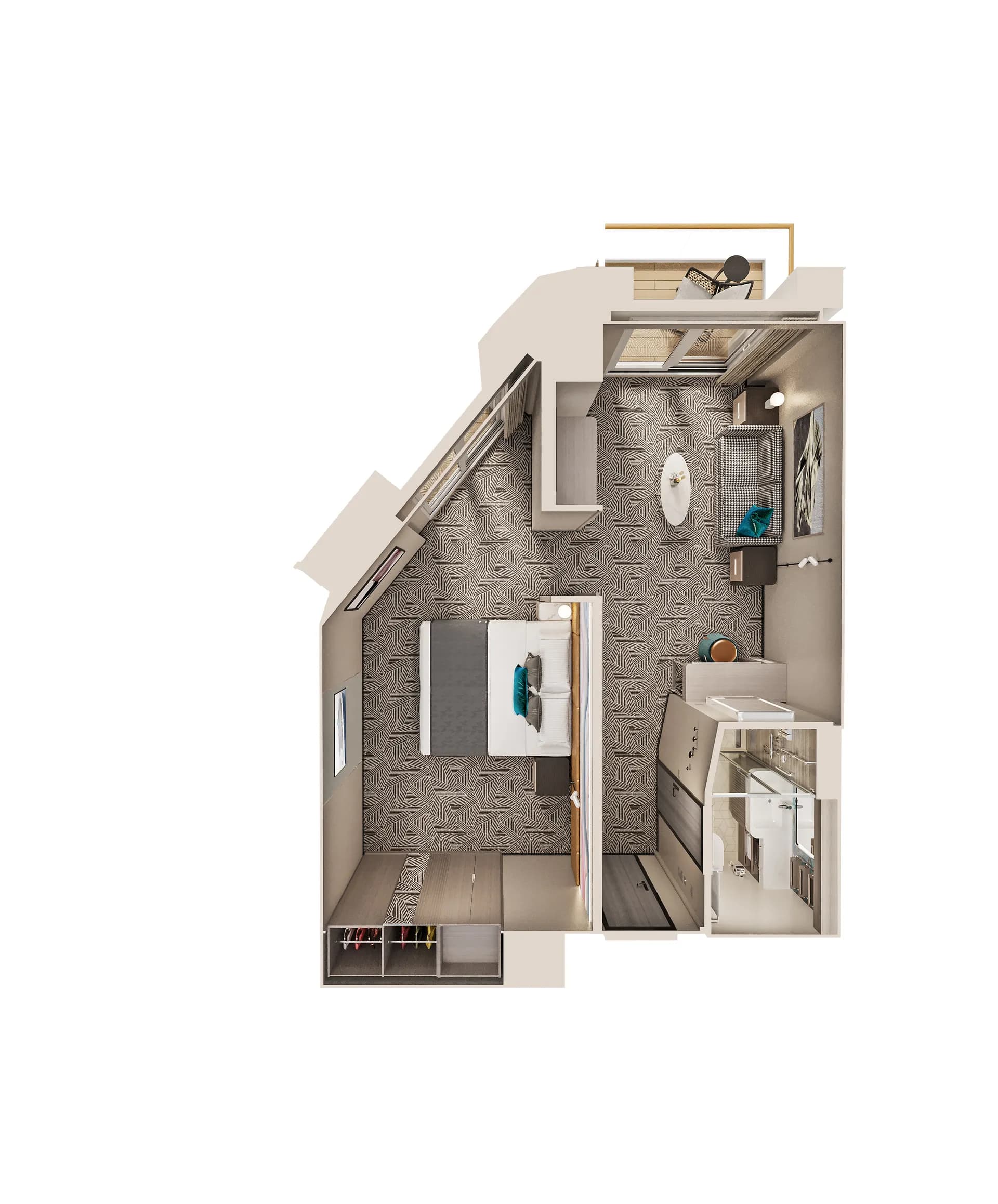 家庭套房（附主臥室及陽台） 4