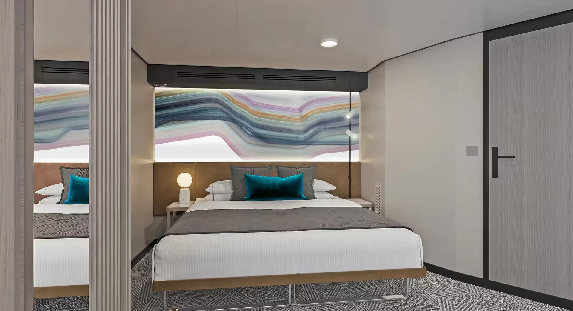 面向船尾的套房帶大陽台 5