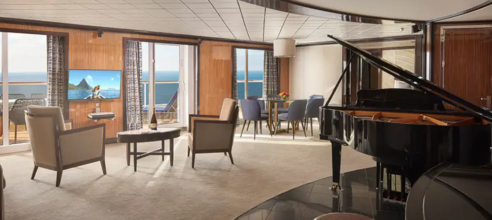 豪華擁有者套房，配有大型陽台 5