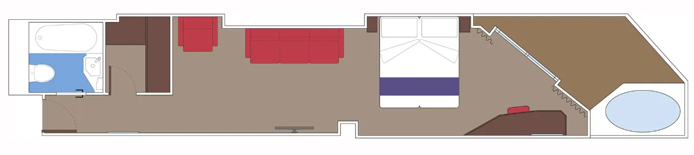豪華AUREA套房附漩渦浴缸 2