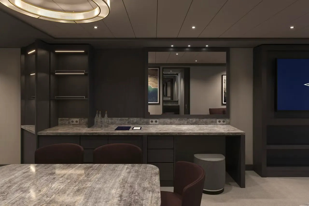 MSC遊艇俱樂部皇家套房，配有漩渦浴缸 4