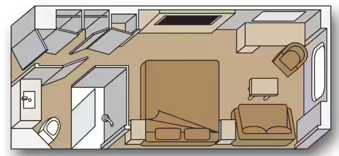 家庭海景客房 2