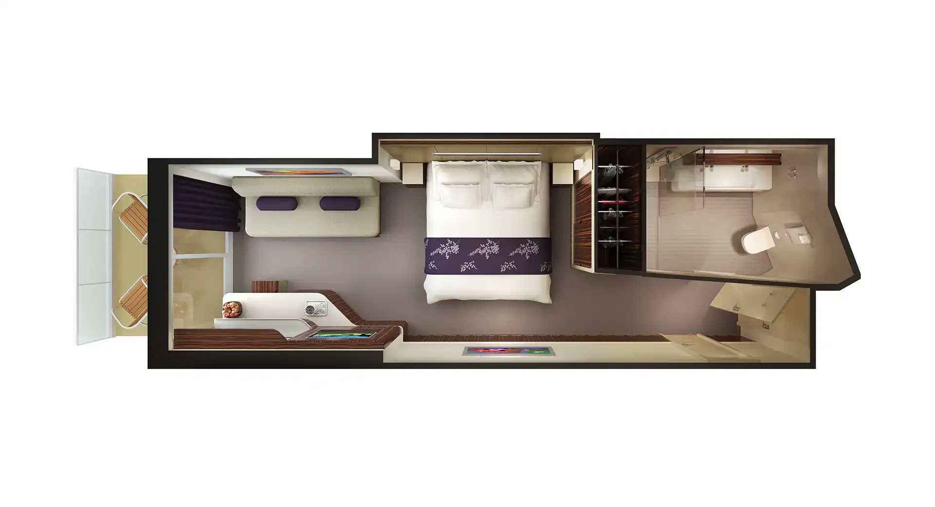 隨航俱樂部陽台套房 2