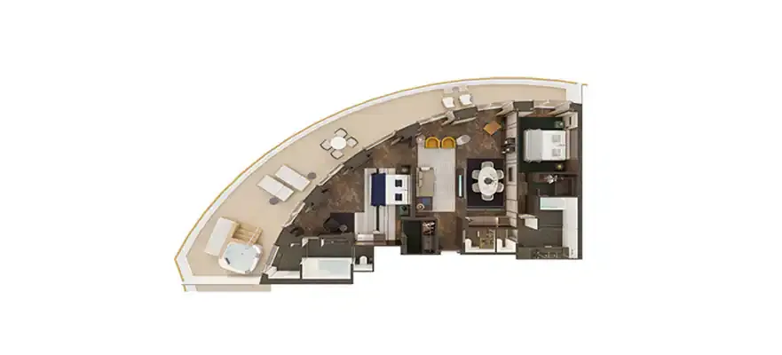 海灣豪華主人套房（大陽台） 8