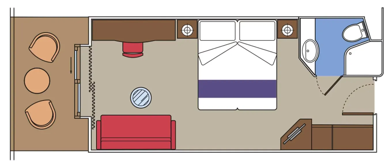 初級陽台幻想套房 2