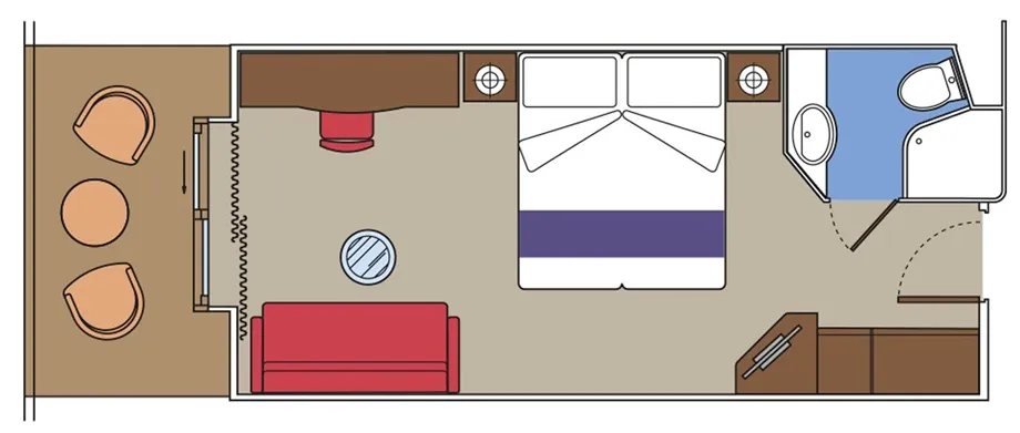 初級陽台幻想套房 4
