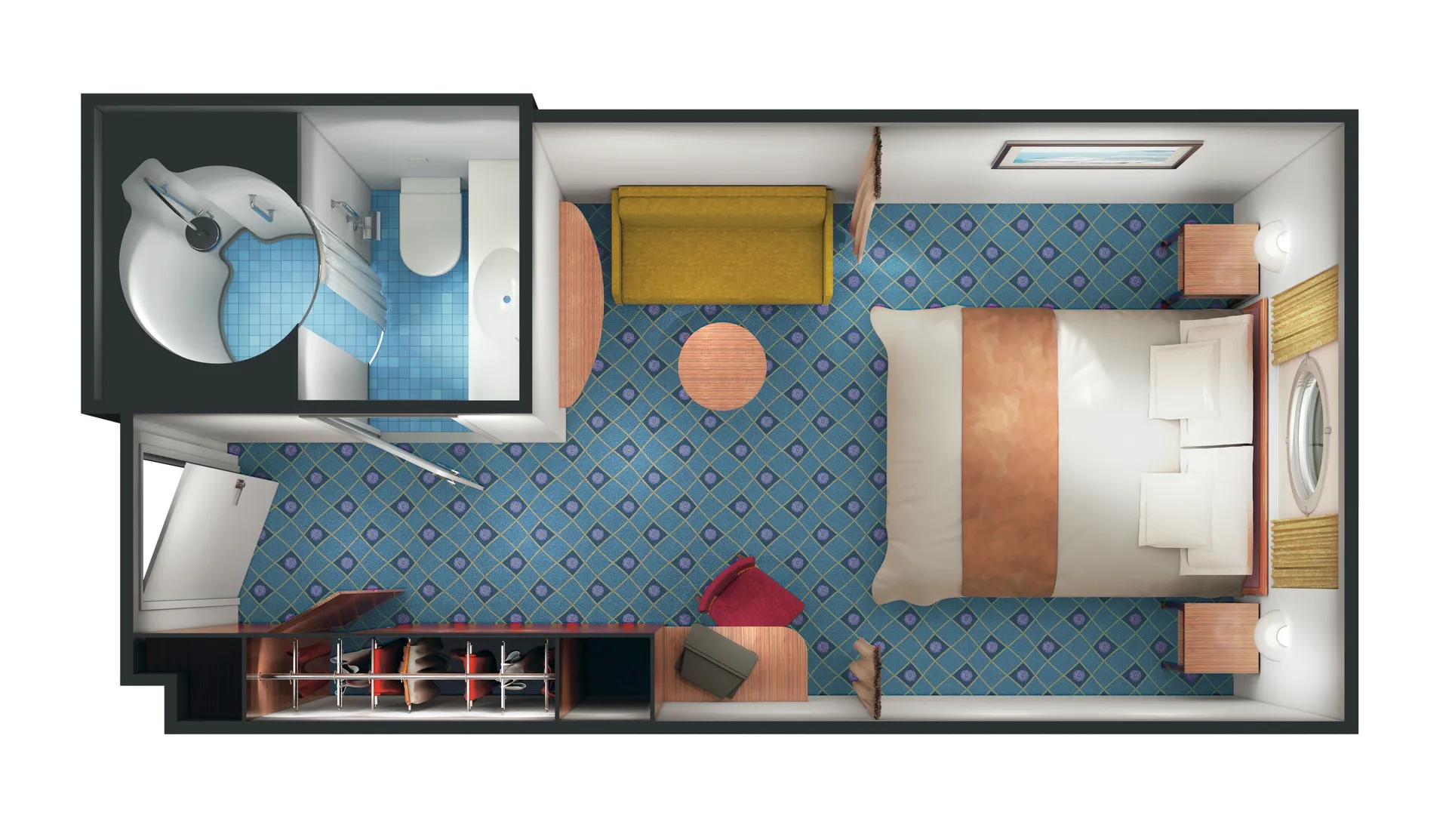 隨航海景艙房 - 保證 4