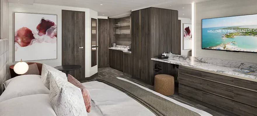 海灣後方陽台豪華套房 4