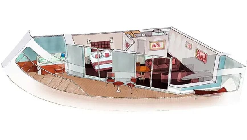 奧雷亞大套房帶露台及按摩浴缸 9