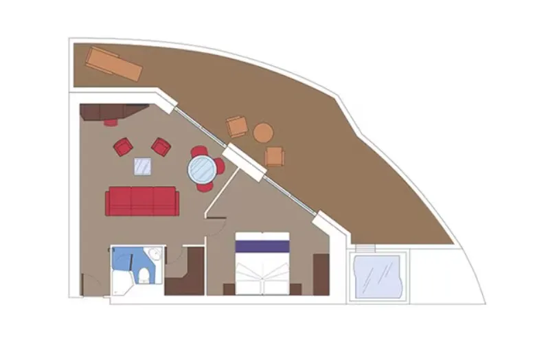 奧雷亞大套房帶露台及按摩浴缸 8