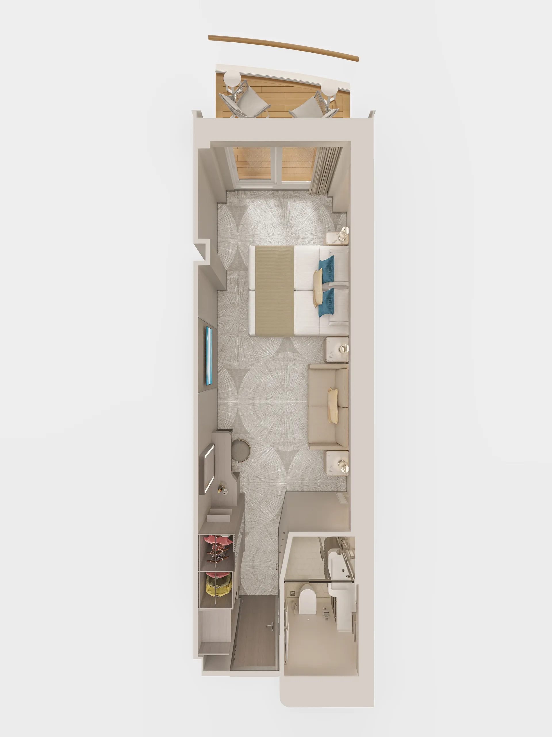 俱樂部陽台套房 7