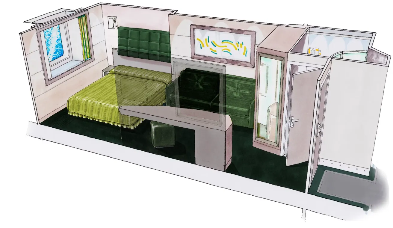 初級海景幻想套房 3