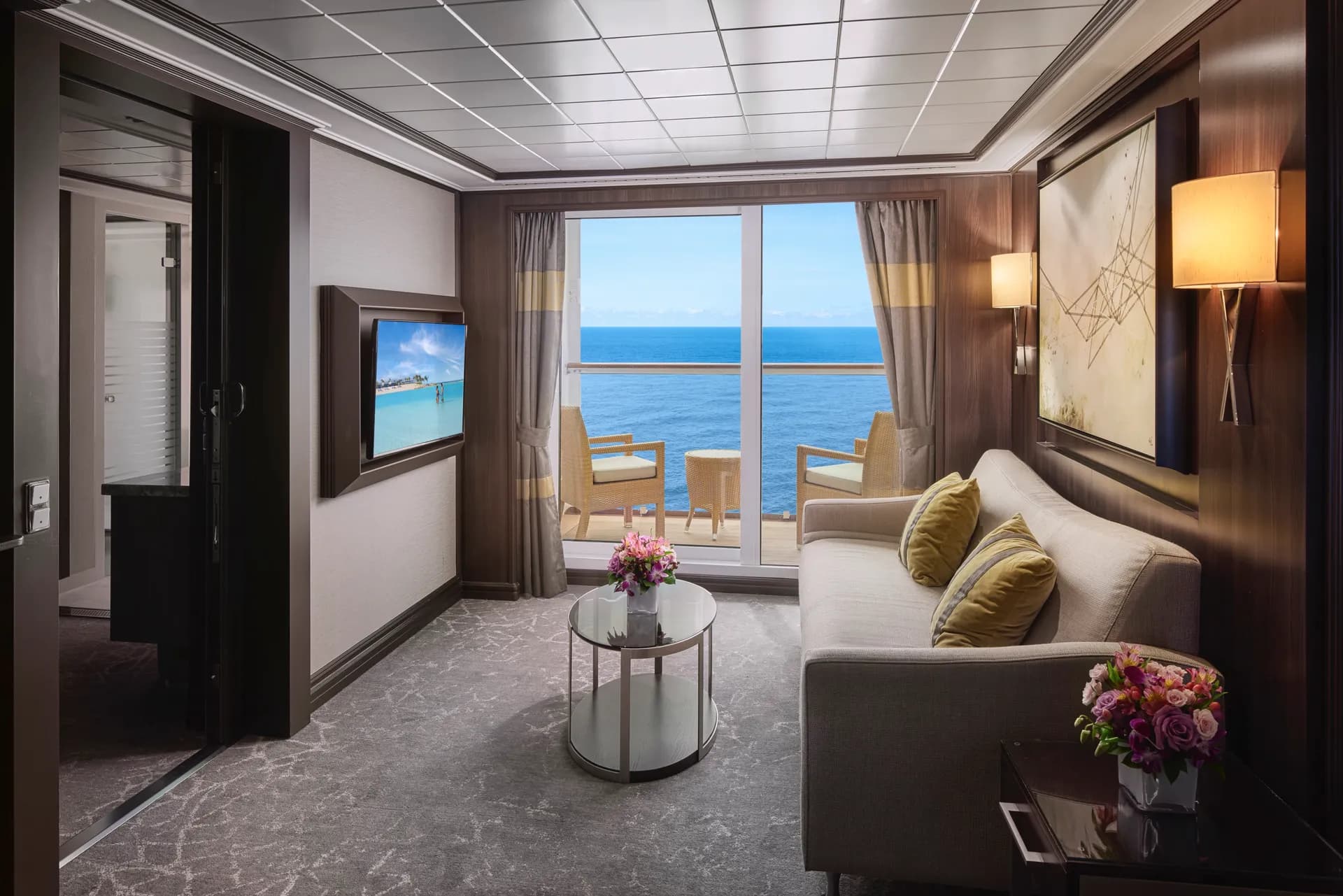 海灣庭院頂層套房（附陽台） 3