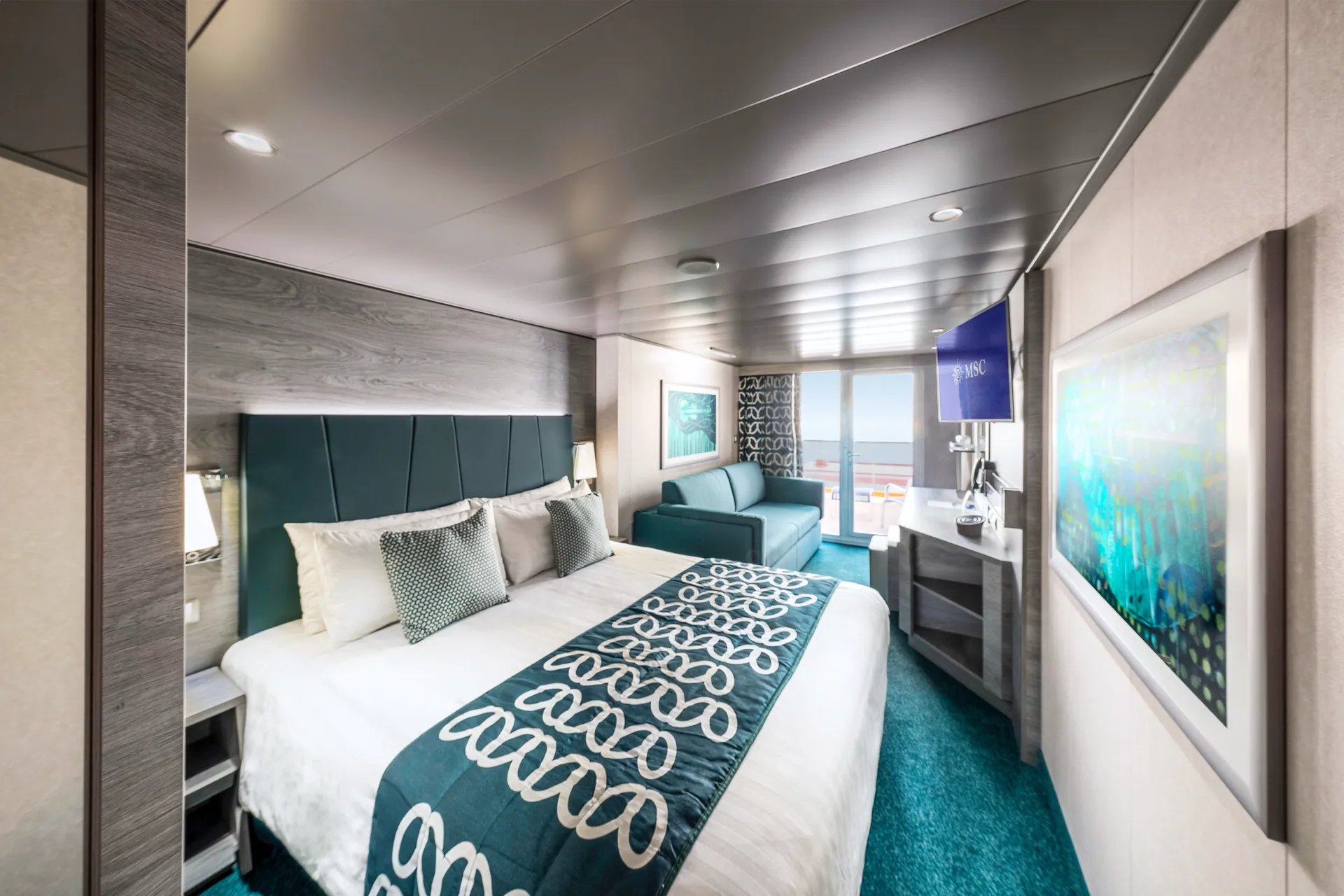 豪華陽台部分海景 FANTASTICA 1