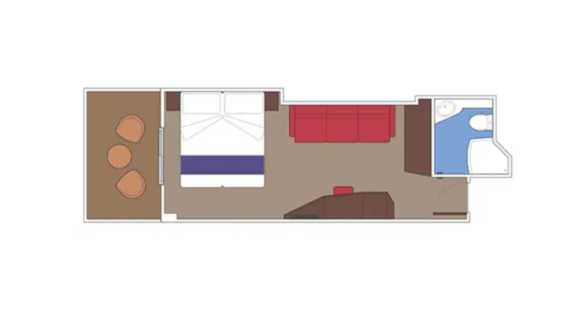 豪華陽台部分海景 FANTASTICA 3