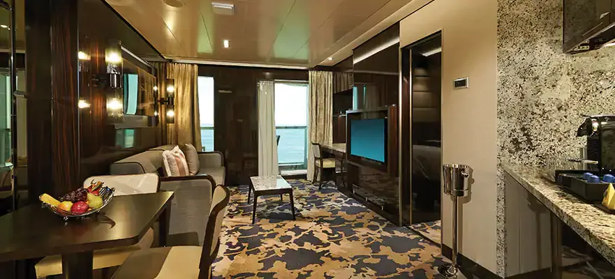 海洋之家兩臥室家庭別墅，配有陽台 4