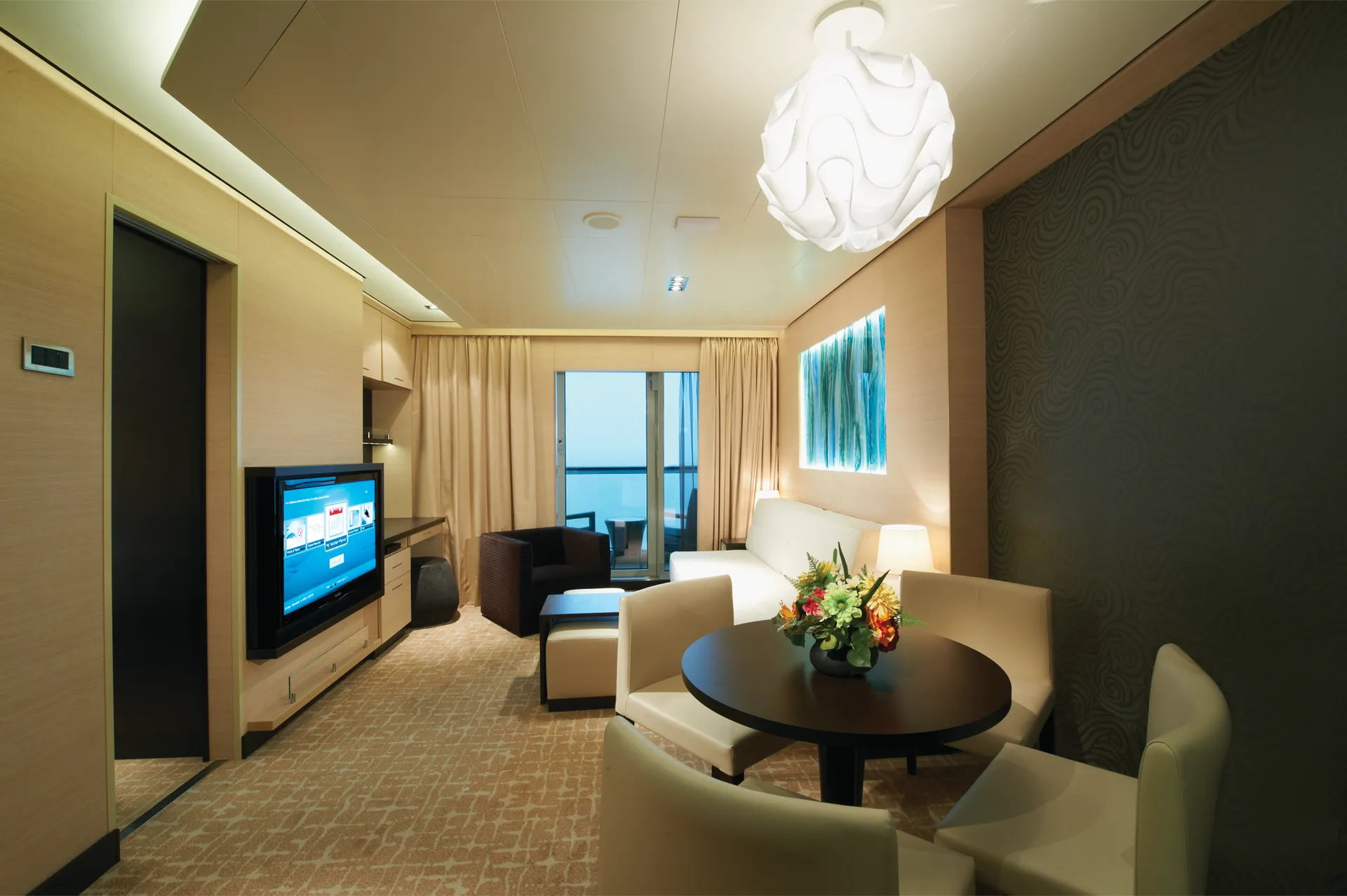 海洋之家兩臥室家庭別墅，配有陽台 1