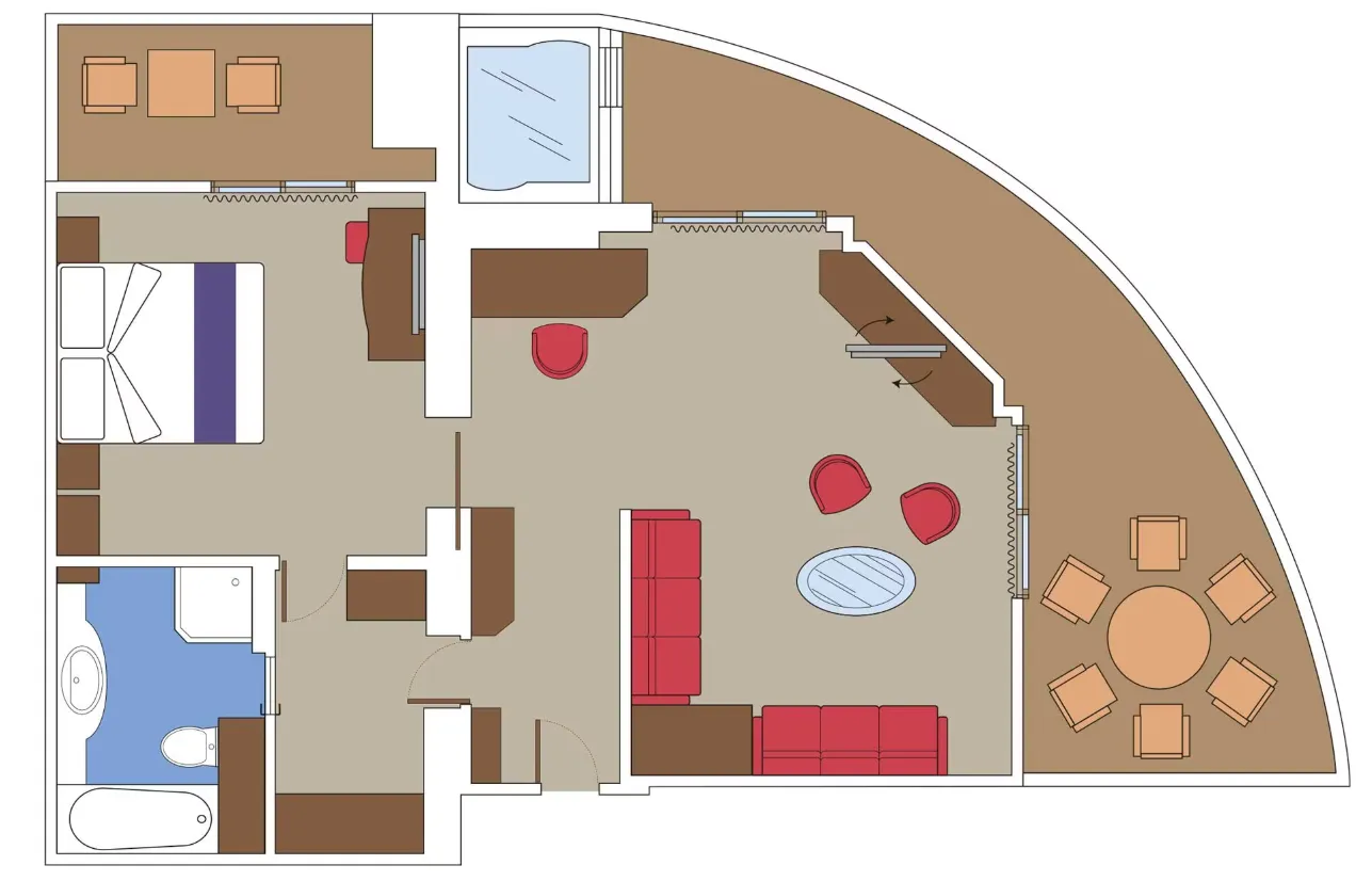 遊艇俱樂部皇家套房 2