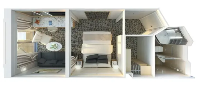 豪華陽台套房 3